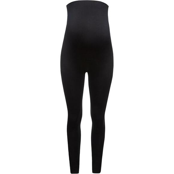 NWT! BUMPSUIT Maternity Leggings Over The Belly BLACK SMALL - Picture 4 of 9